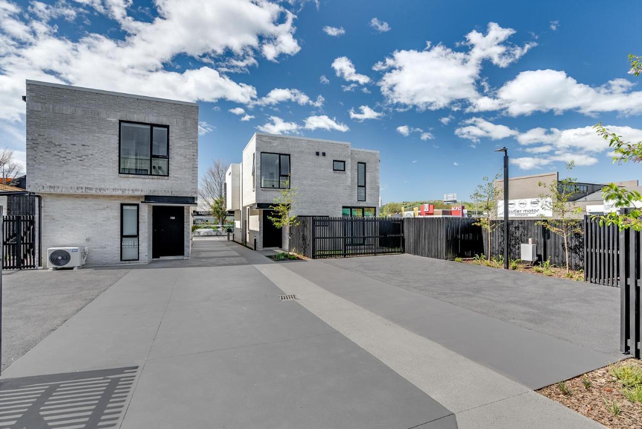 Cbd Contemporary Comfort Townhouse 2 Bed 2Bath クライストチャーチ エクステリア 写真